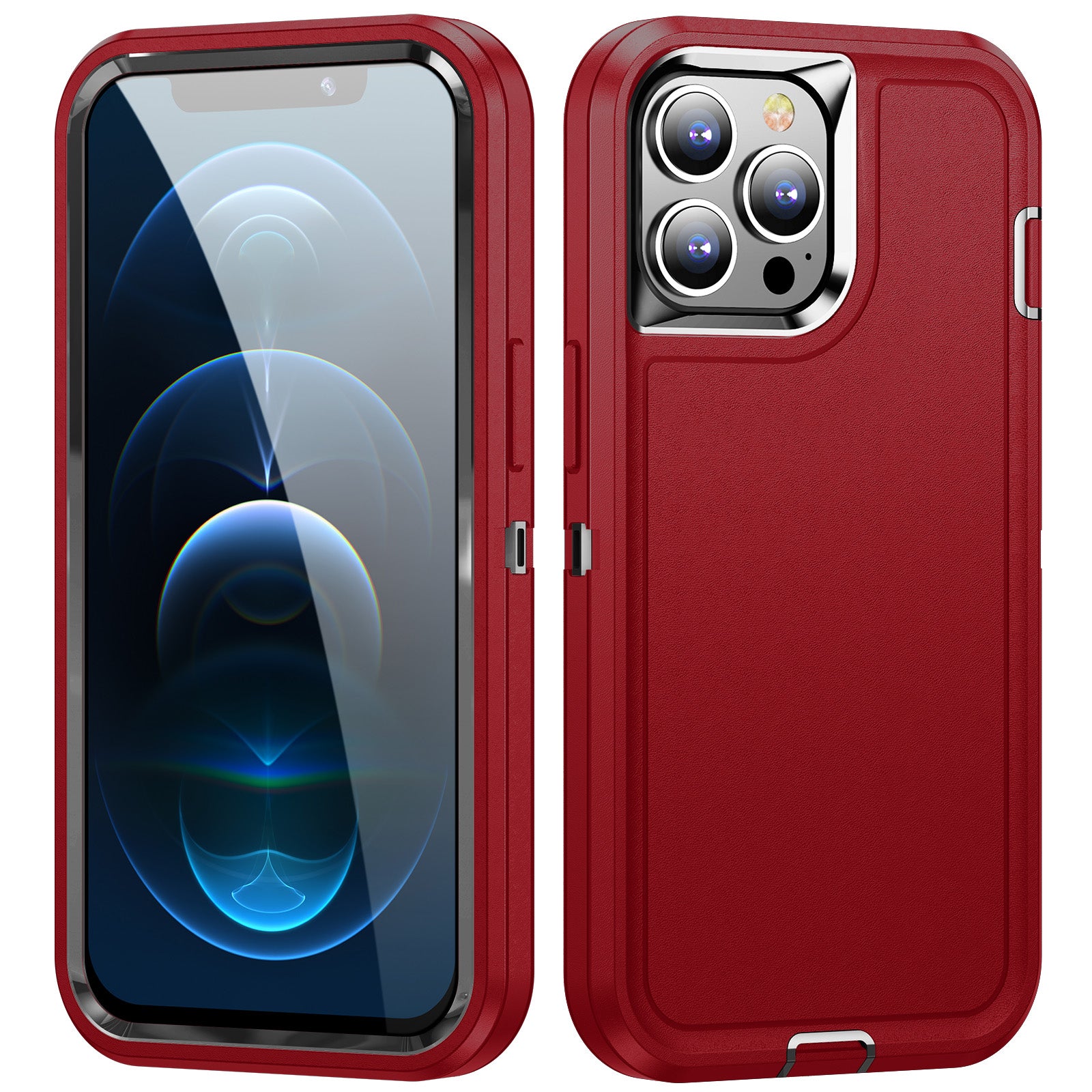 For iPhone 12 Pro Max Anti-Fall Cover Hybrid Hard PC Soft TPU Phone Case For iPhone 12 Pro Max Anti-Fall Cover Hybrid Hard PC Soft TPU Phone Case